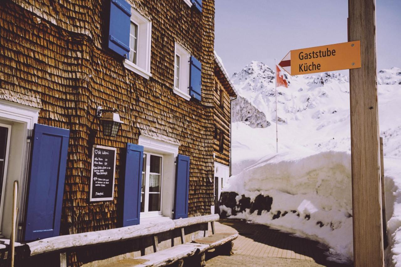Berghaus Sulzfluh Hotel Sankt Antönien Kültér fotó
