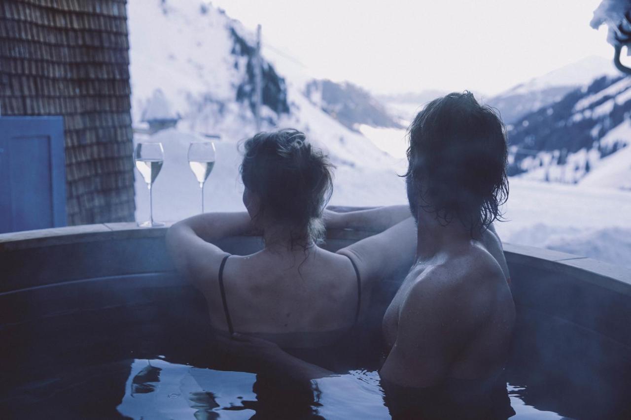 Berghaus Sulzfluh Hotel Sankt Antönien Kültér fotó